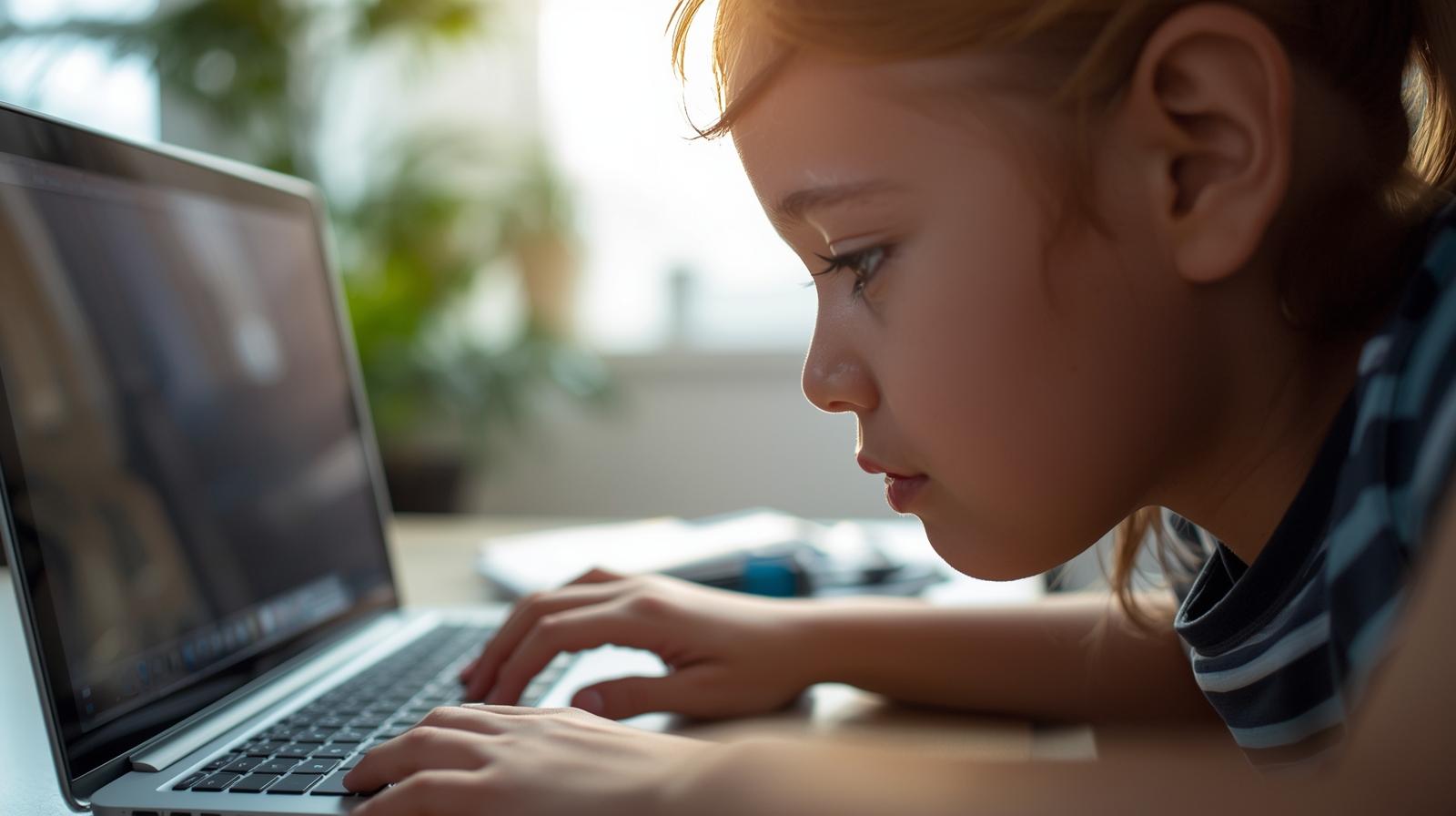 Students engaged in online learning with Craftgift